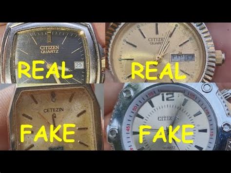 how to spot fake citizen watch|genuine citizen watch.